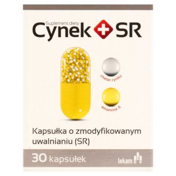 Cynek + SR, kapsułki twarde, 30 szt.