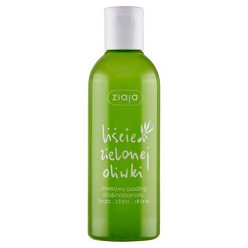 Ziaja Liscie Ziel.Oliwki,peeling,drobnoziarnisty, 200 ml