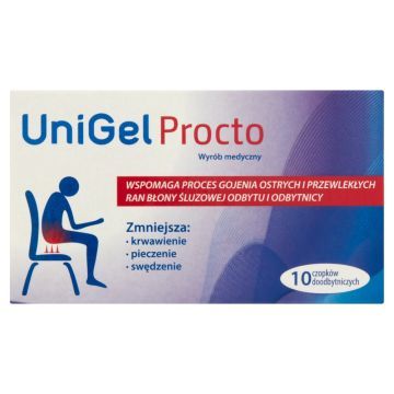 UniGel Procto, czopki, 10 szt.