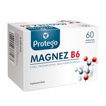 Protego Magnez B6, tabletki powlekane, 60 szt.