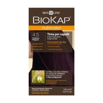 Biokap Nutricolor, farba,d/wl., 4.5,mahoniowy braz, 140ml