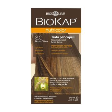 Biokap Nutricolor, farba,d/wl., 8.0,jasny blond, 140 ml