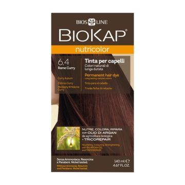 Biokap Nutricolor, farba,d/wl., 6.4,miedziany,curry, 140 ml