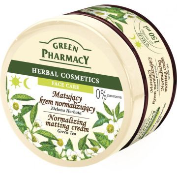 Green Pharm.,krem,matujaco-normaliz,Zielona Herbata, 150 ml