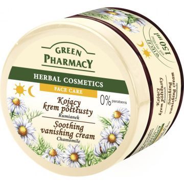 Green Pharm.,krem,do twarzy,kojacy,poltlusty,rumianek,150 ml