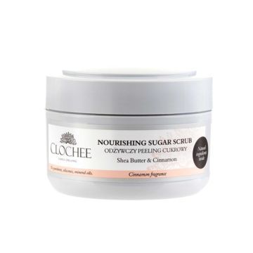 Clochee, peeling, odzywczy cukrowy, cynamonowy, 250 ml