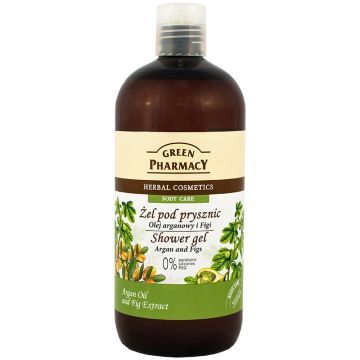 Green Pharm.,zel,p/prysz,olej.argan.,figi, 500 ml