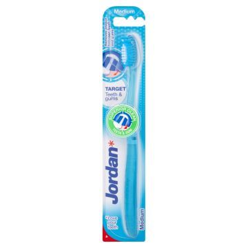 Jordan Target Teeth&Gums, szczoteczka do zębów, medium, 1 szt.