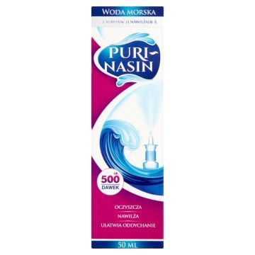 Puri-nasin, roztwór izotoniczny wody morskiej, spray, 50 ml
