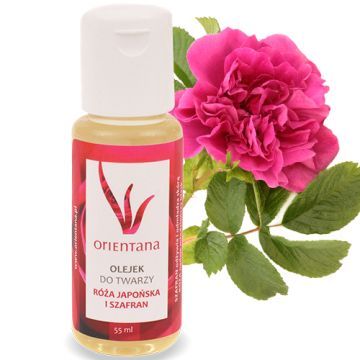 Orientana, olejek, roza japonska,szafran,d/twarzy, 55 ml