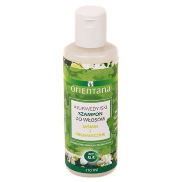 Orientana, szamp.,ajurwed.,jasmin,migdalecznik, 210 ml