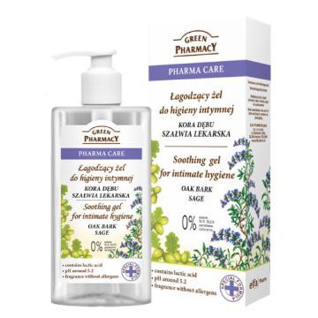 Green Pharm.,zel,d/hig.int.,lagodz,k.debu,szalwia, 300 ml