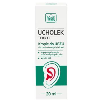 Ucholek forte, krople do uszu, 20 ml