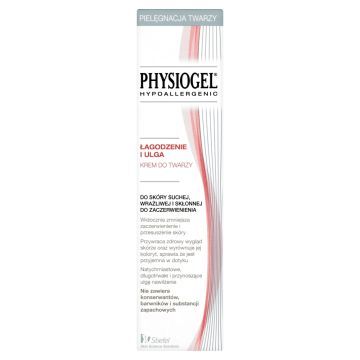 Physiogel Hypoal.Lagodz.i ulga,krem,do twarzy, 40 ml