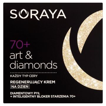 Soraya Art&Diamonds,krem,regenerujacy.,70+,n/dzien, 50 ml
