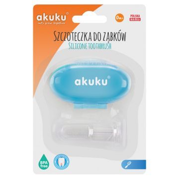 Akuku, szczot.,do zebow, silik., A0263, 1 szt
