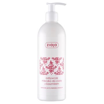 Ziaja, mlecz., do ciala, odzywcze, z kaszmirem, 400 ml