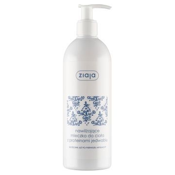 Ziaja, mlecz., nawilzajace,z prot.jedwab,d/ciala, 400 ml