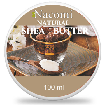 Nacomi, maslo shea, naturalne, 100 ml