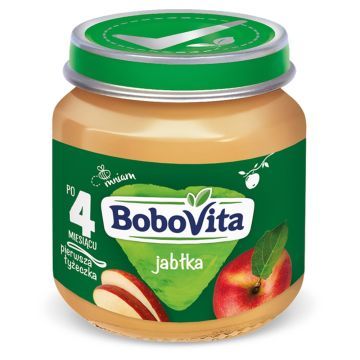 BoboVita, deserek jabłko, 4m+, 125 g