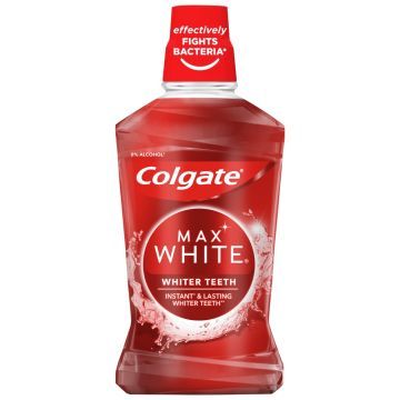 Colgate Max White, płyn do płukania jamy ustnej, 500 ml