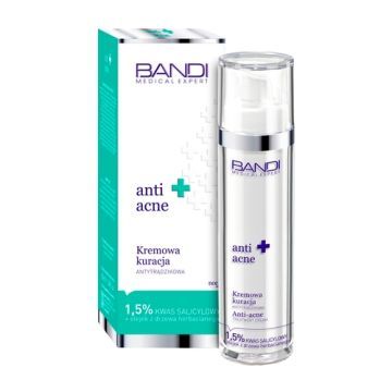 Bandi Anti Acne, kuracja, kremowa, antytradz., 50 ml