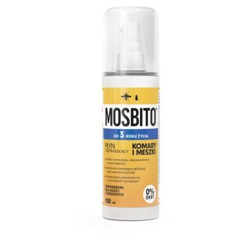 Mosbito, płyn odstraszający komary i meszki, 100 ml