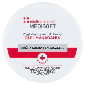 Anida Medi Soft, krem wygładzający, olej makadamia, 100 ml