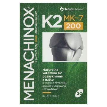 Menachinox K2 200, kapsułki miękkie, 30 szt.