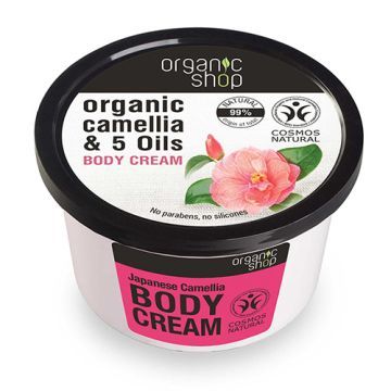 Organic Shop, krem,do ciala,japonska kamelia, 250 ml
