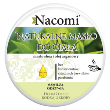 Nacomi, bals.,maslo shea,olej argan,ziel.herbata, 100 ml