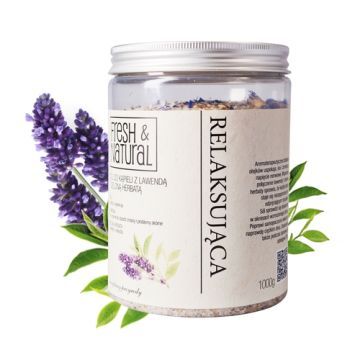 Fresh&Natural, sol, d/kap.,relaks.,lawenda,ziel.herb.,1000 g