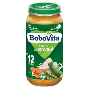 BoboVita, risotto z indykiem, 12 m+, 250 g