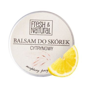 Fresh&Natural, balsam, do skorek, cytrynowy, 15 ml