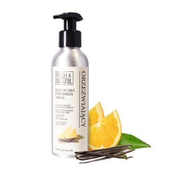 Fresh&Natural, olejek, d/ciala,orzezw.,pomar.,wanil.,150ml
