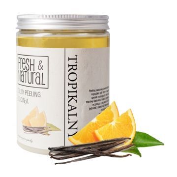 Fresh&Natural, peeling, solny, tropikalny,1300 g
