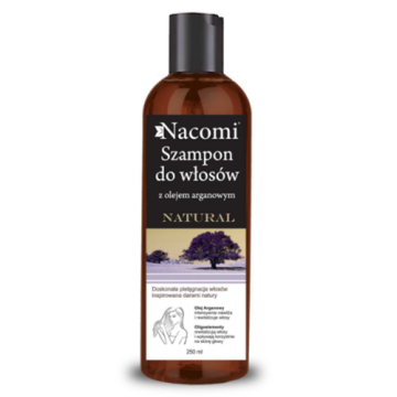 Nacomi, szamp., z olejem arganowym, wzmacn., 250 ml