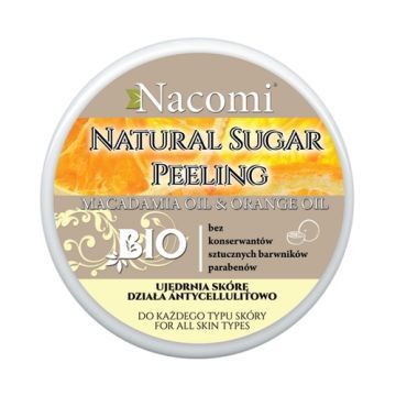 Nacomi, peeling, cukrowy,pomarancza, 125 g (100 ml)