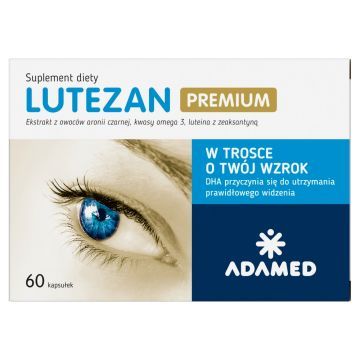 Lutezan Premium, kapsułki, 60 szt.