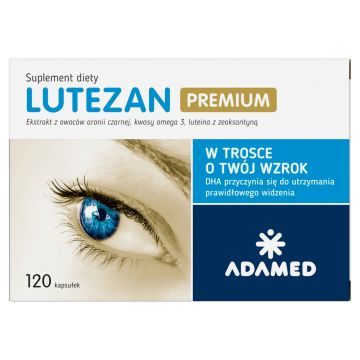 Lutezan Premium, kapsułki, 120 szt.