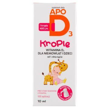 ApoD3 Krople 400 j.m., 10 ml