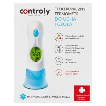 Termometr do ucha i czola, Controly IT-901, 1 szt