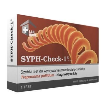 Test Syph-Check,d/wykr.p/cial Trep.pallidum (kila), 1szt