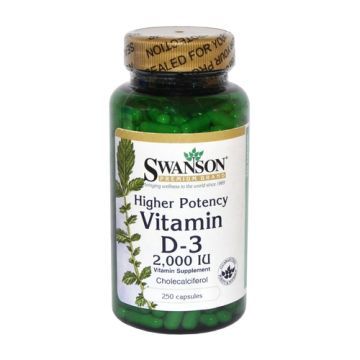 Witamina D3 2000 IU, kaps., 250 szt