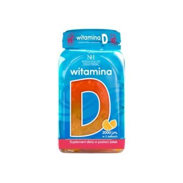 Witamina D, zelki, 180 g (ok.60 szt)