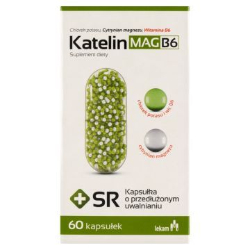 KatelinMAG B6, kapsułki twarde, 60 szt.