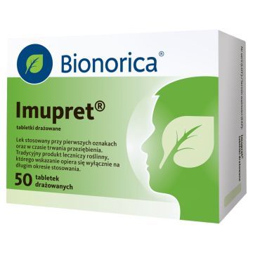 Imupret, tabletki drażowane, 50 szt.