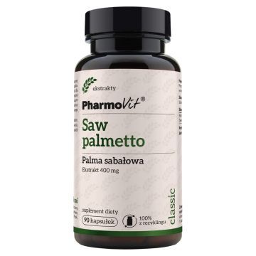Saw Palmetto Palma sabalowa, kaps., 90 szt