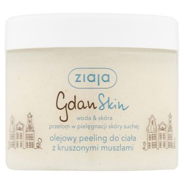 Ziaja GdanSkin, peeling, olejowy, do ciala, 300 ml