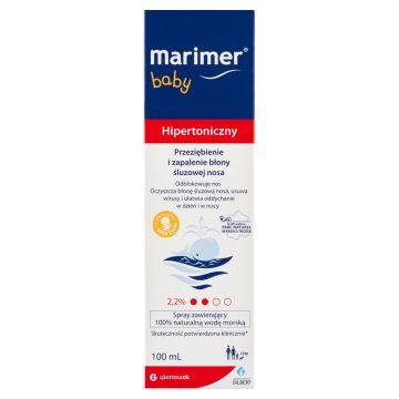 Marimer baby, hipertoniczny spray do nosa, 100 ml